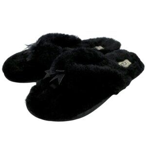 UGG~Fluff Flip Flop II~WOMEN'S SHEARLING LAMB FUR FLIP FLOP SLIDE SANDALS SZ 11